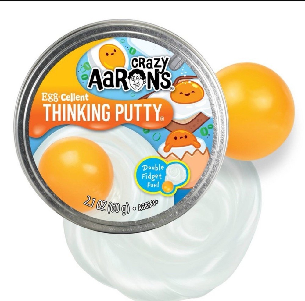 Crazy Aaron’s Egg-cellent Putty 3.5” 2.1oz (Large)