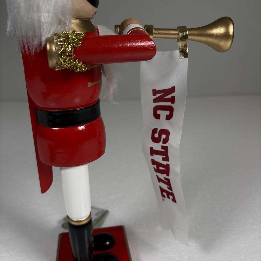 North Carolina State Wolfpack Christmas Nutcracker 14" Decoration Figurine