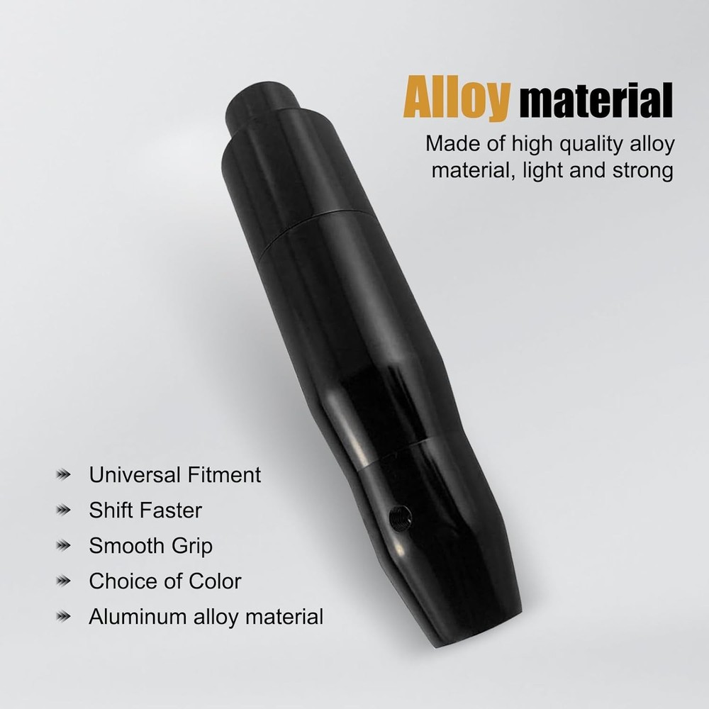 1 PC Automatic Gear Shift Lever, 5.7" Alloy Easy to Control Smooth Easy-Grip Tri