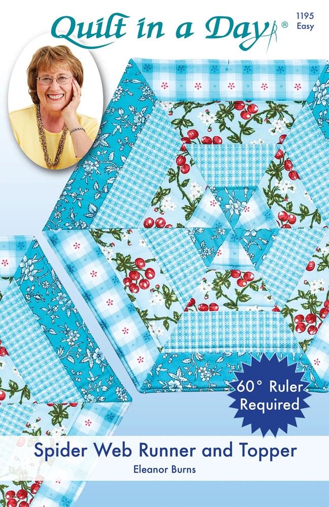 Spider Web Runner and Topper: Eleanor Burns Signature Pattern