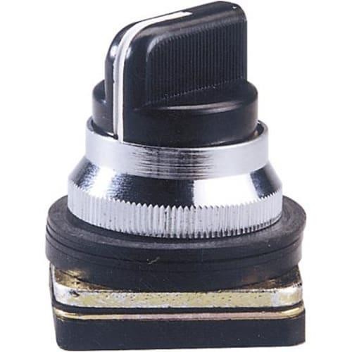 1pk ALTECH CORP AS2-2P Selector Switch Operator, Standard Lever, BLACK, 2 P