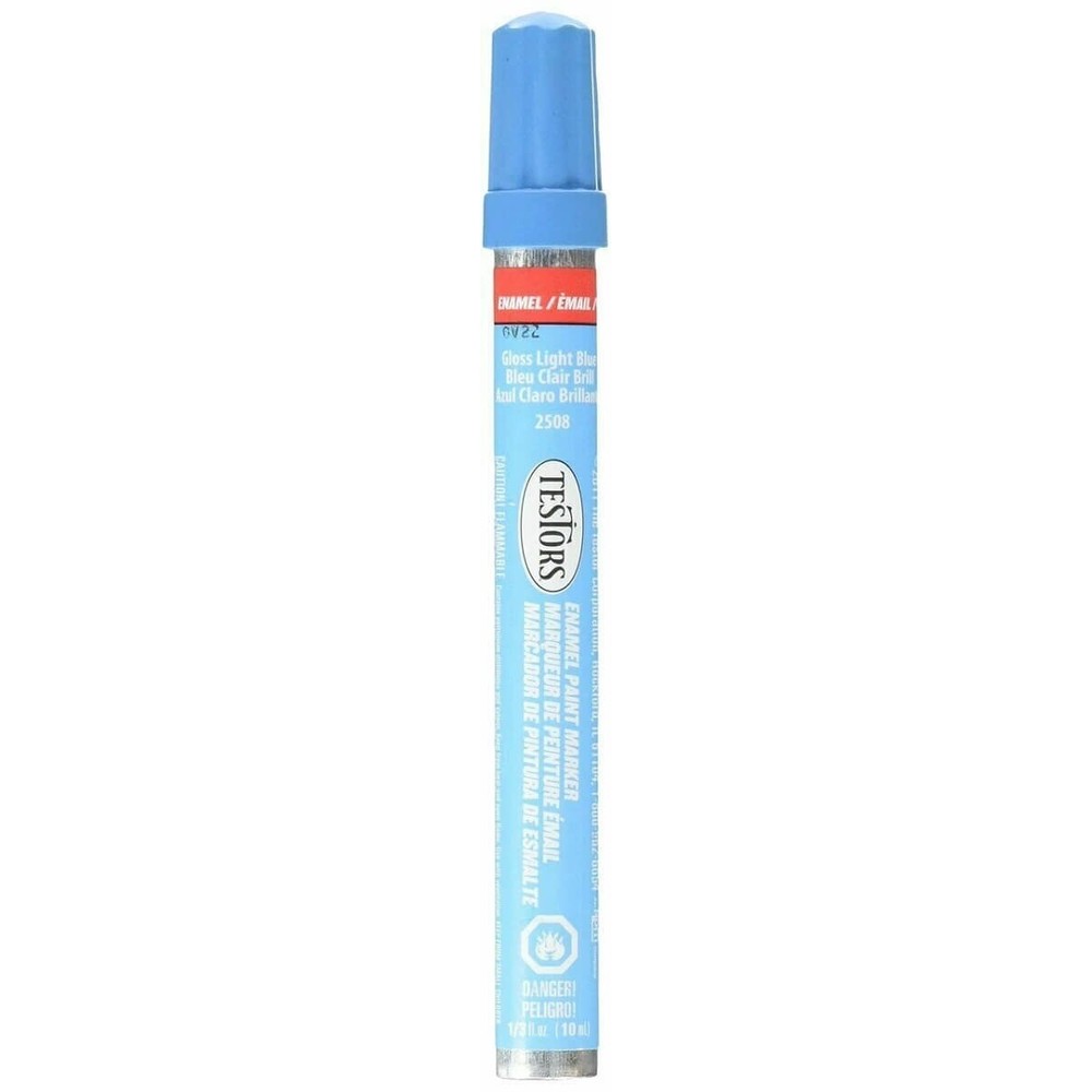 Testors Light Blue Enamel Paint Marker 2508