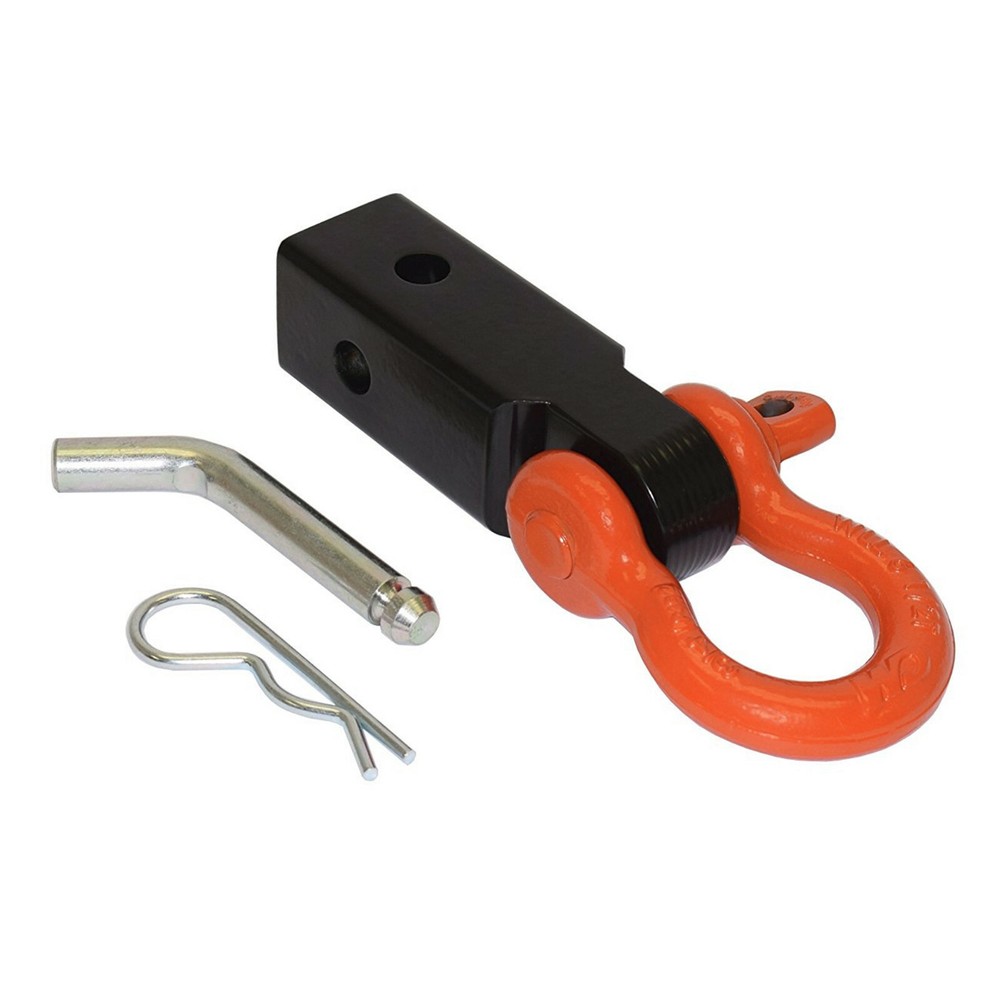 Enhanced Tow Strap Shackle Mount For 2" Receivers