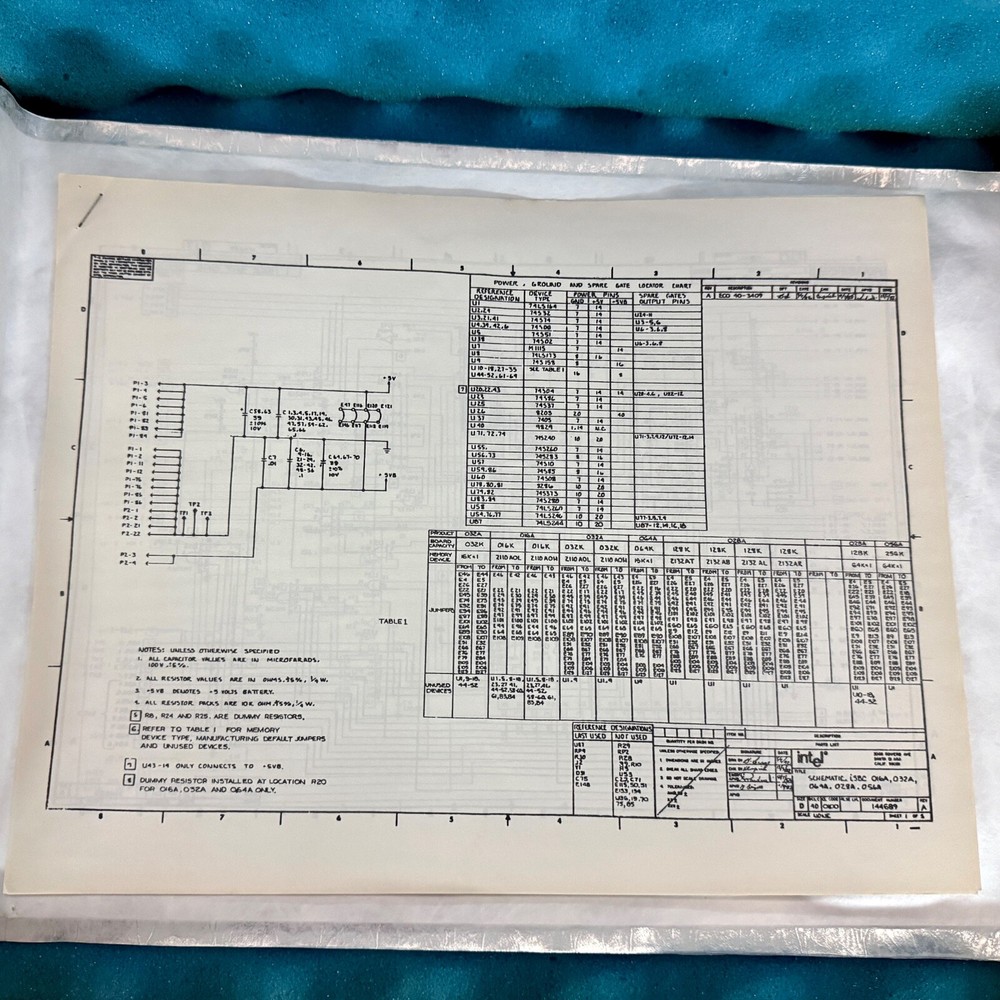 Intel SBC iSBC 028A Vintage Computer Board