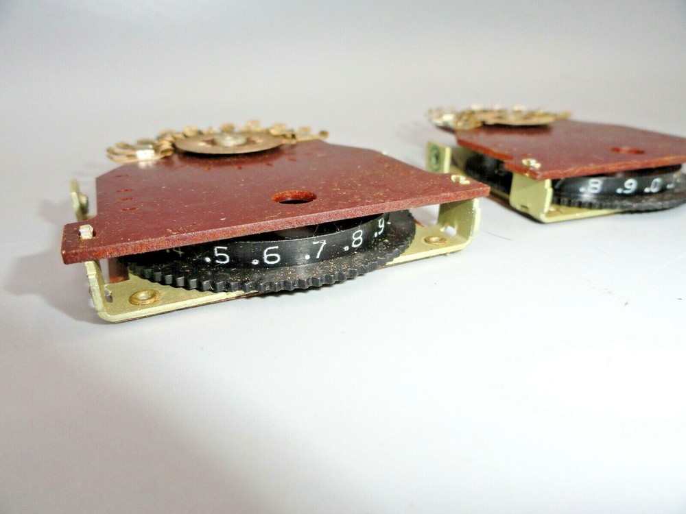 Rotary Switch 1 Pole 10 Position (Lot of 2)