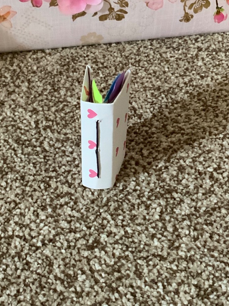 Handmade decorative mini book journal
