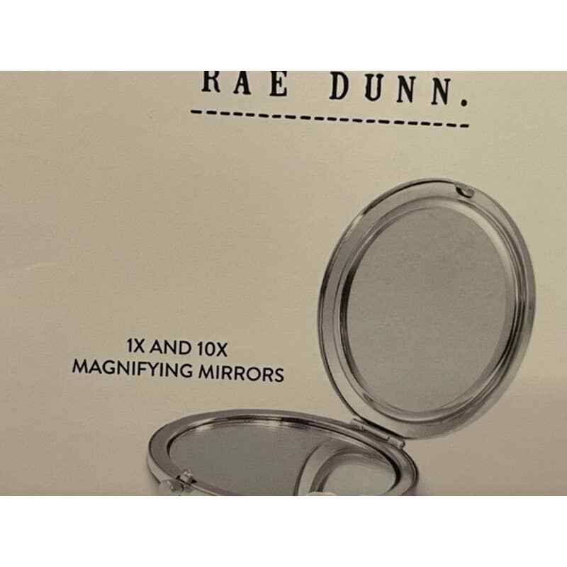 Rae Dunn Beauty Essentials, 'LOOKING GOOD !' Compact Mirror-NIP
