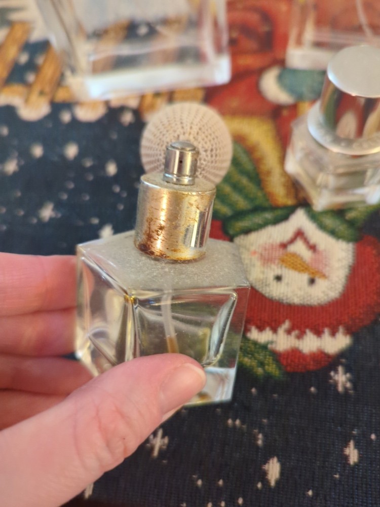 Empty Perfume Bottles Celine Dion & Others