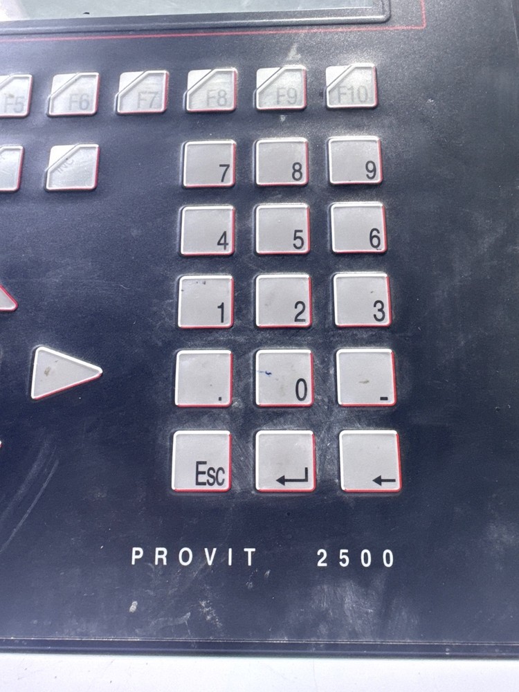 HAUSERMANN PROVIT 2500 HS09572214 INTERFACE DISPLAY FRONT PLATE HS