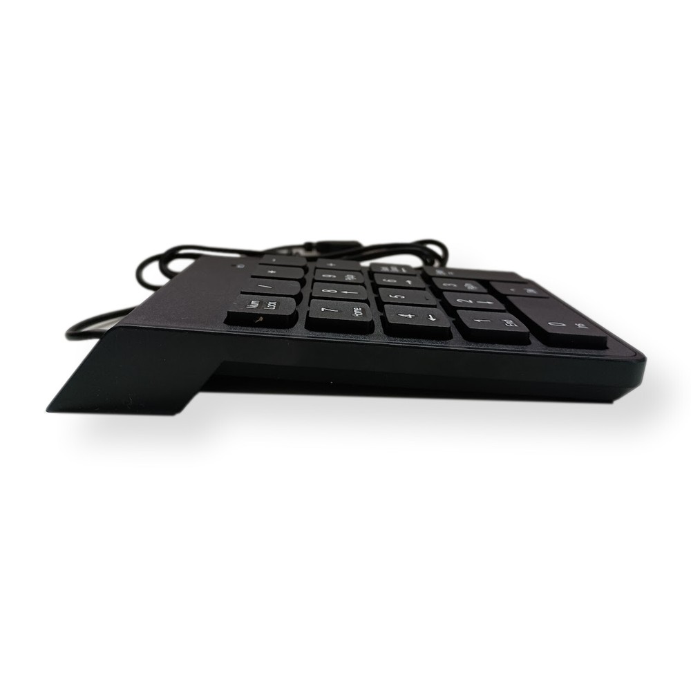USB Wired Numeric Keypad 18-Key Number Pad Keyboard for Laptop PC Windows