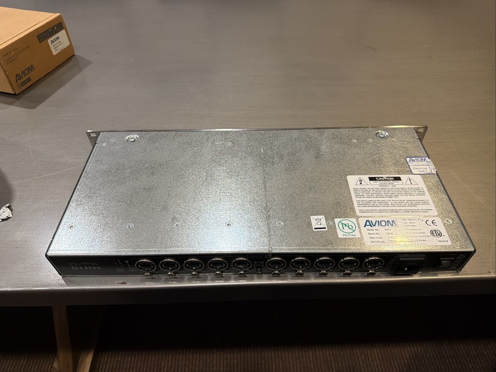 Aviom MH10 Merger Hub *open Box, Rep Sample