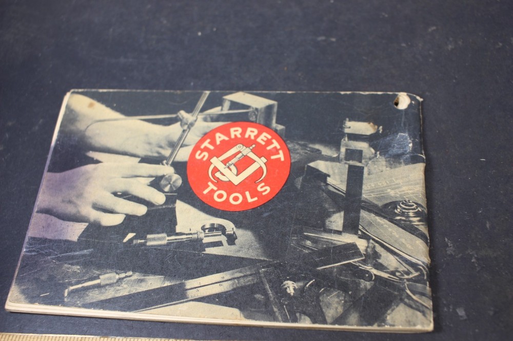 1947 Starrett Tools Instruction Booklet