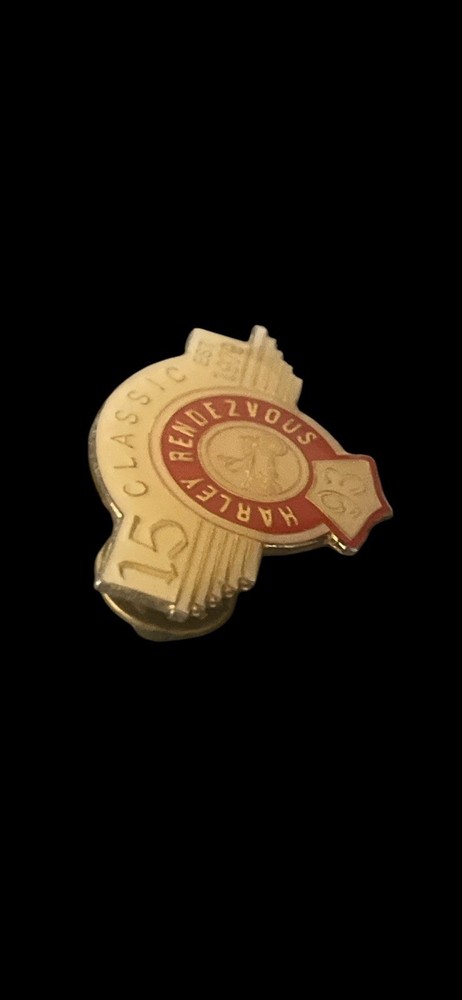 Harley Davidson Rendezvous Classic 1993 Biker Event Collectable Pin