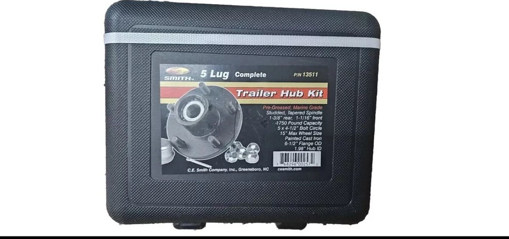 Hub Kit 13511 C.E. Smith Trailer Hub Kit Package 1-3/8" 1-1/16" Stud