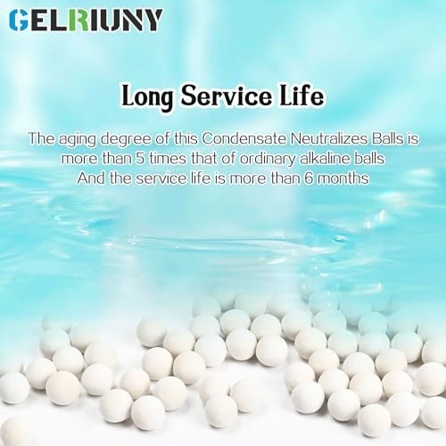 Acidic Condensate Neutralizer Pellets 3.3 lbs - 7-8mm Water Heater Filter Media