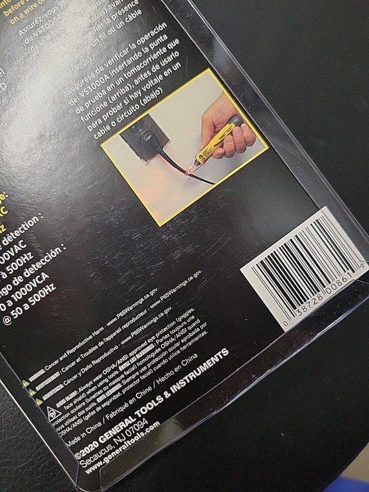 General Audible/Visual Voltage Tester VS3000A