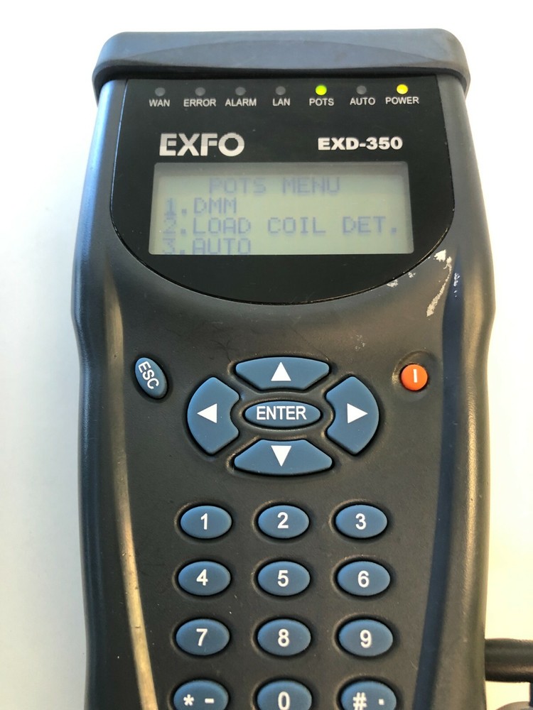 EXFO EXD-350 Advance ADSL2+ Tester