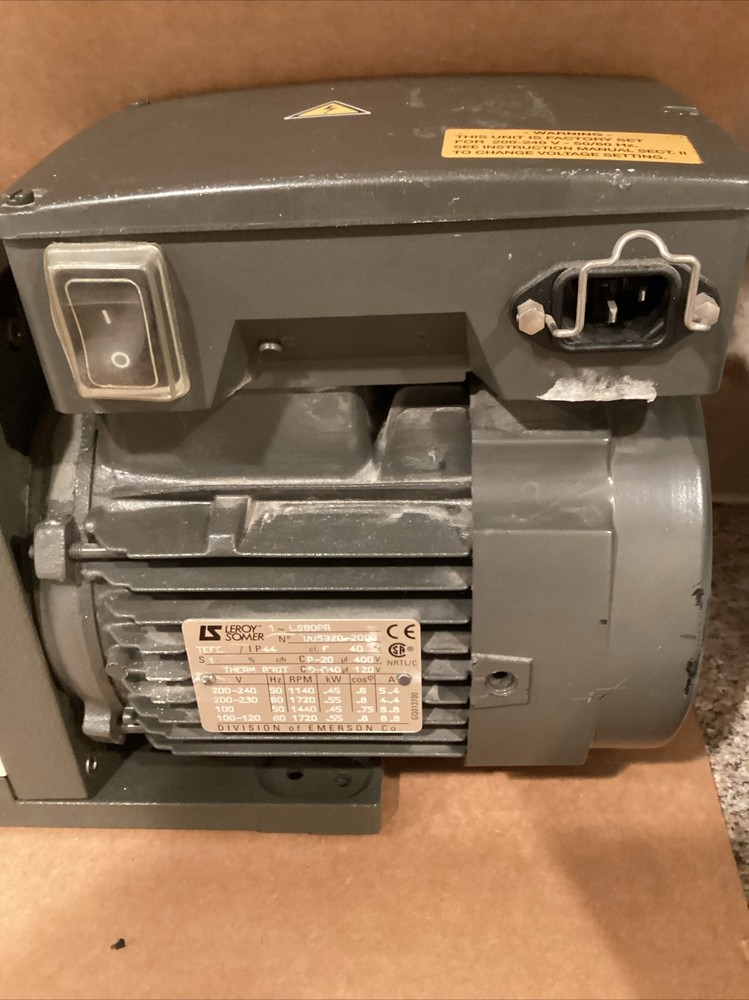 Varian DS302 Rotary Vane Vacuum Pump Read Description