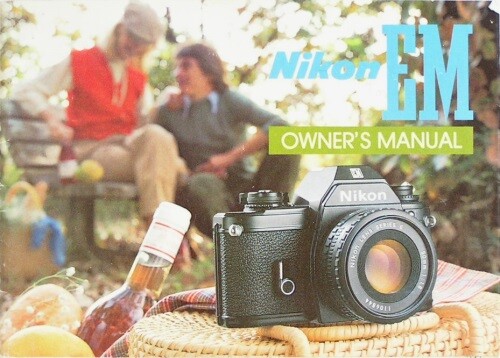 Nikon EM Camera Instruction Manual