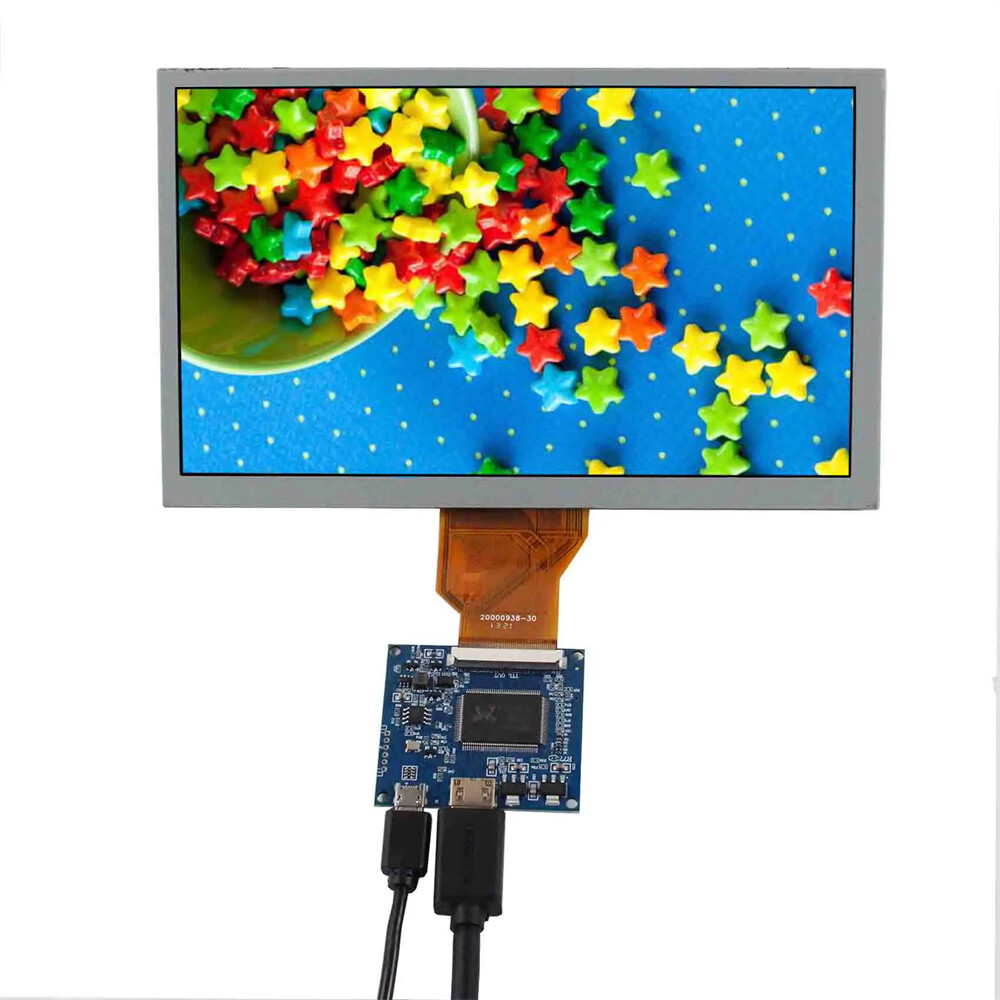 8" AT080TN64 800X480 LCD Screen and mini HD Controller Board