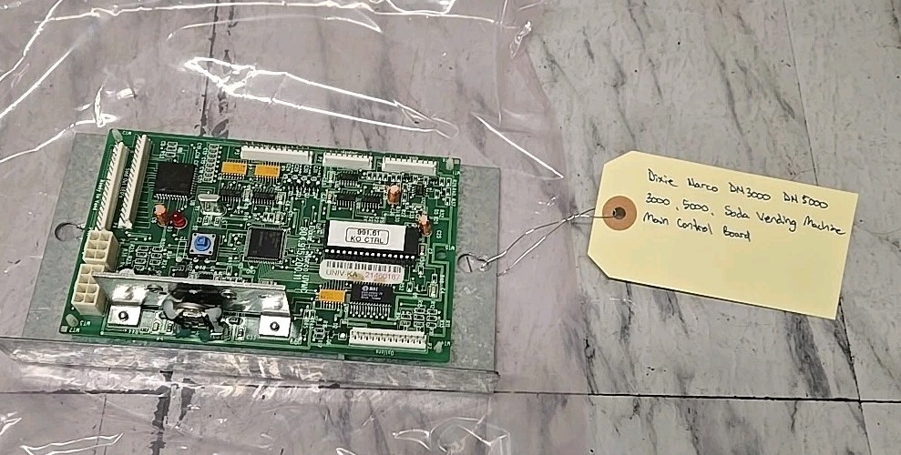 Dixie Narco 3000, 5000 Soda Vending Machine Main Board Dn3000 Dn5000 #3