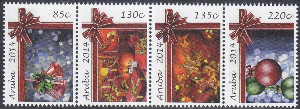 Arubu Issue 2014 (780-783) Christmas