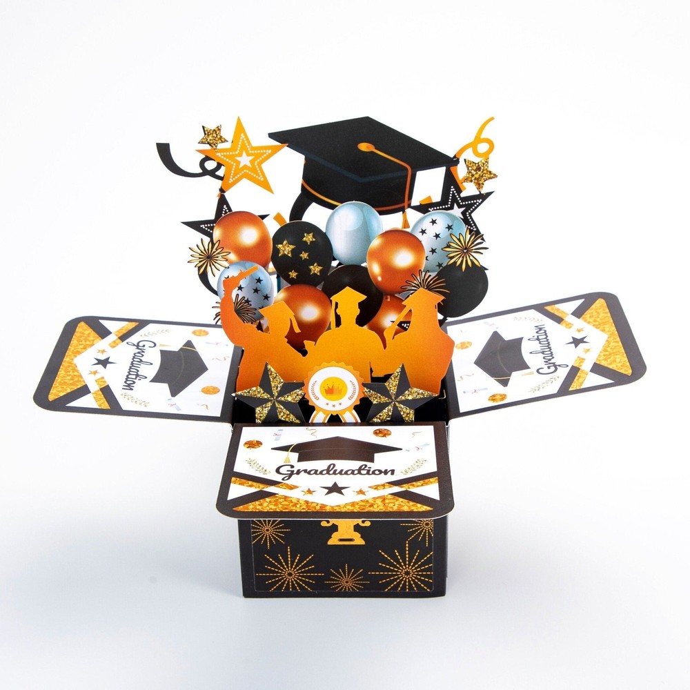 Graduation Celebration - Pop Up Graduation Card with Envelope