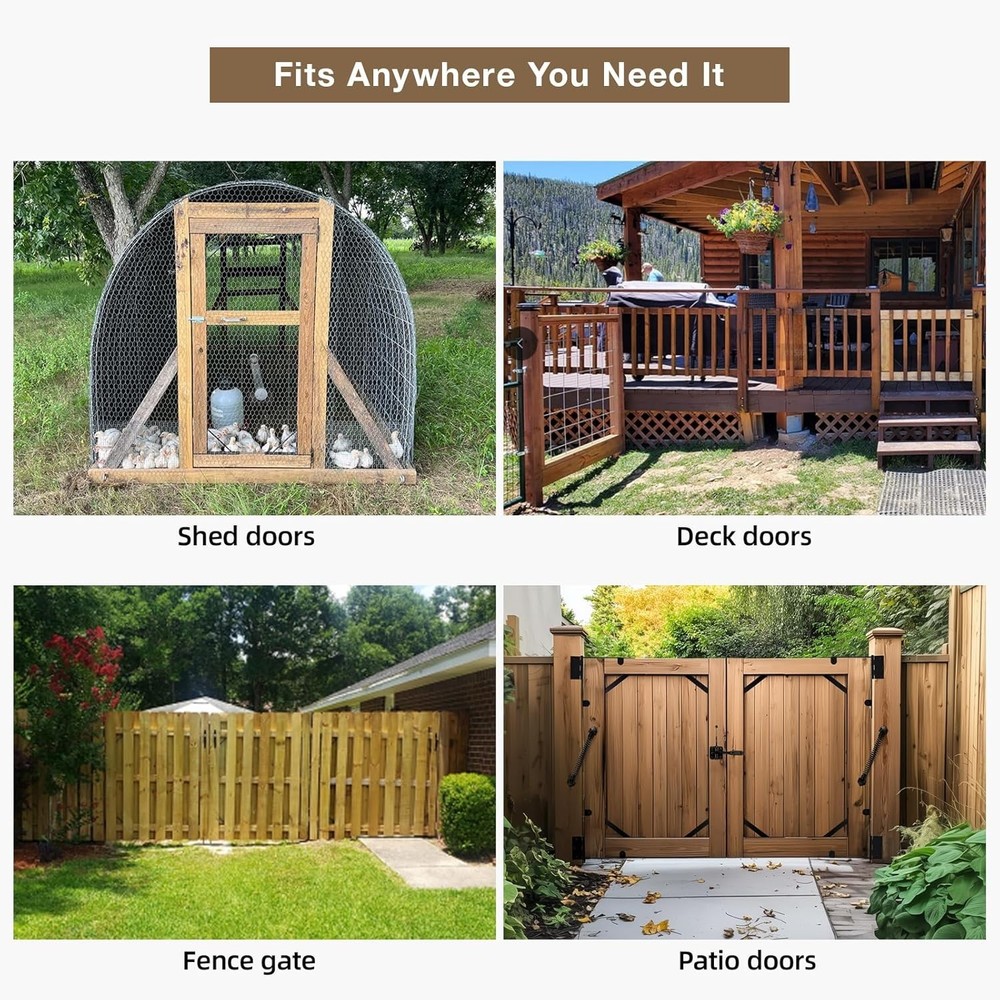 Fence Gate Kit Gate Hardware Anti Sag Gate Kit Gate Frame Cornor Brackets 1 Set