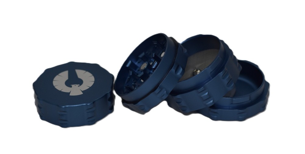 Phoenician - Medium 4 Piece Blue Grinder Authentic