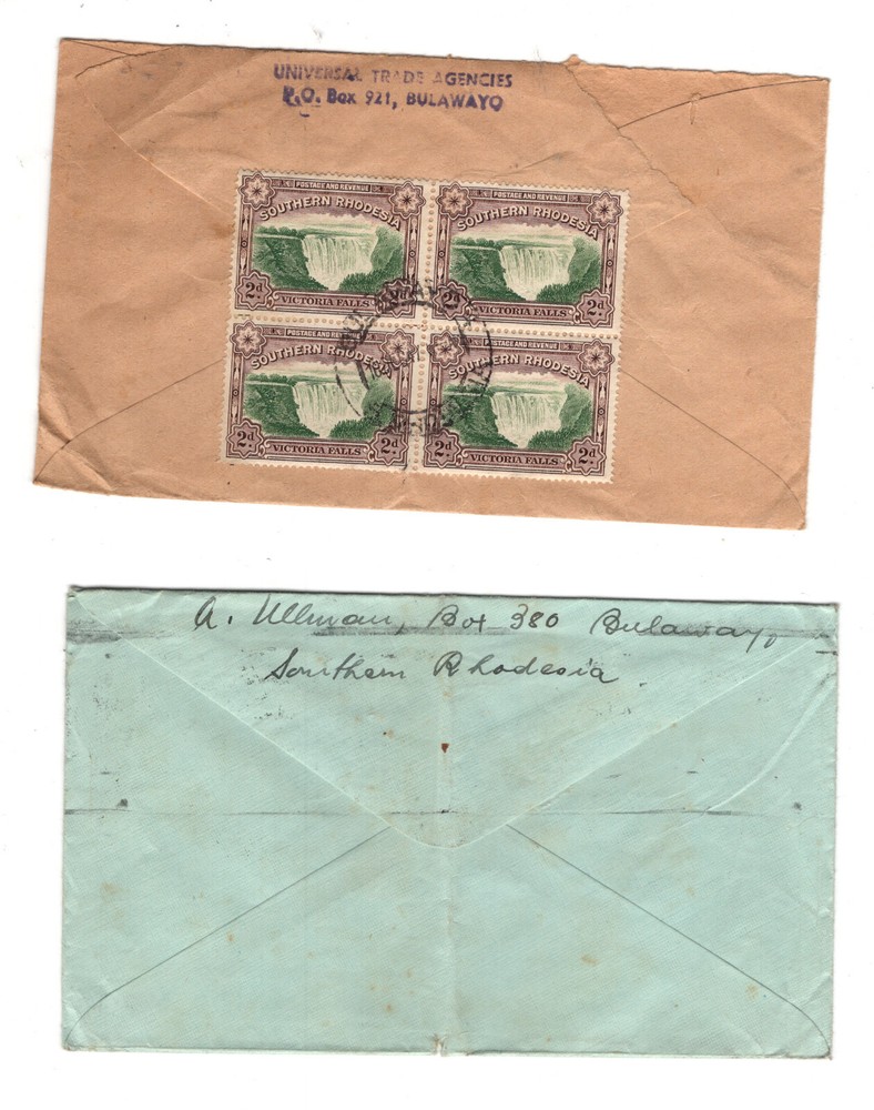 Rhodesia 2 covers, one redirected