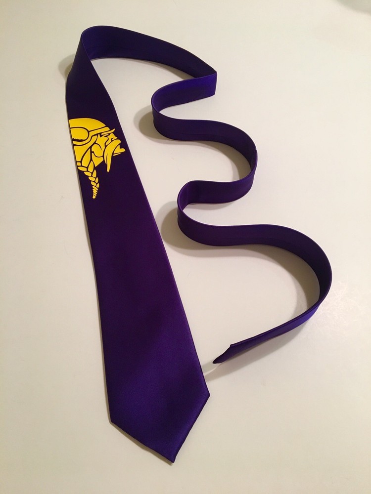 Vikings Purple Necktie, New
