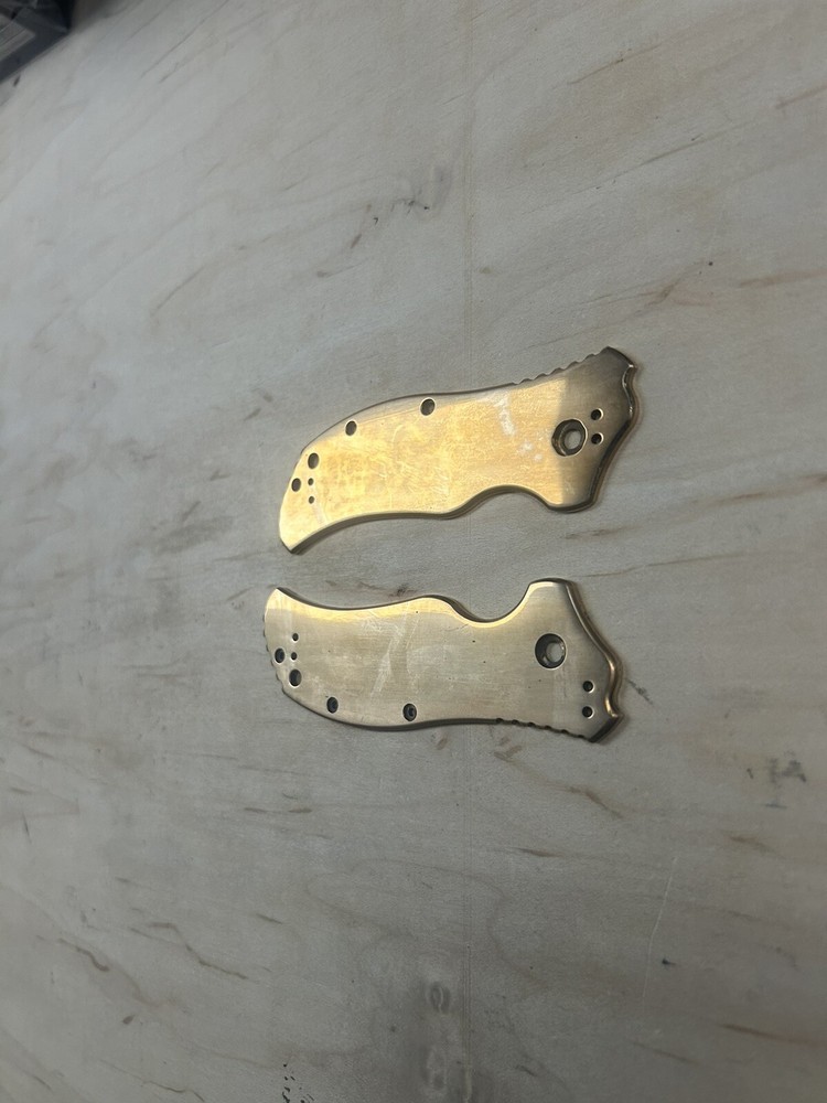 Scikio Custom Zero Tolerance 0350 Bronze Scales