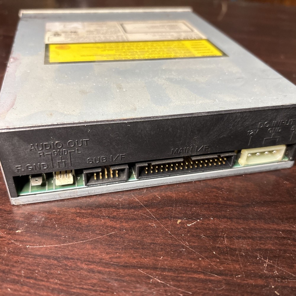 Sony CD-ROM Drive Unit CDU33A-01 Vintage 1994 - Untested