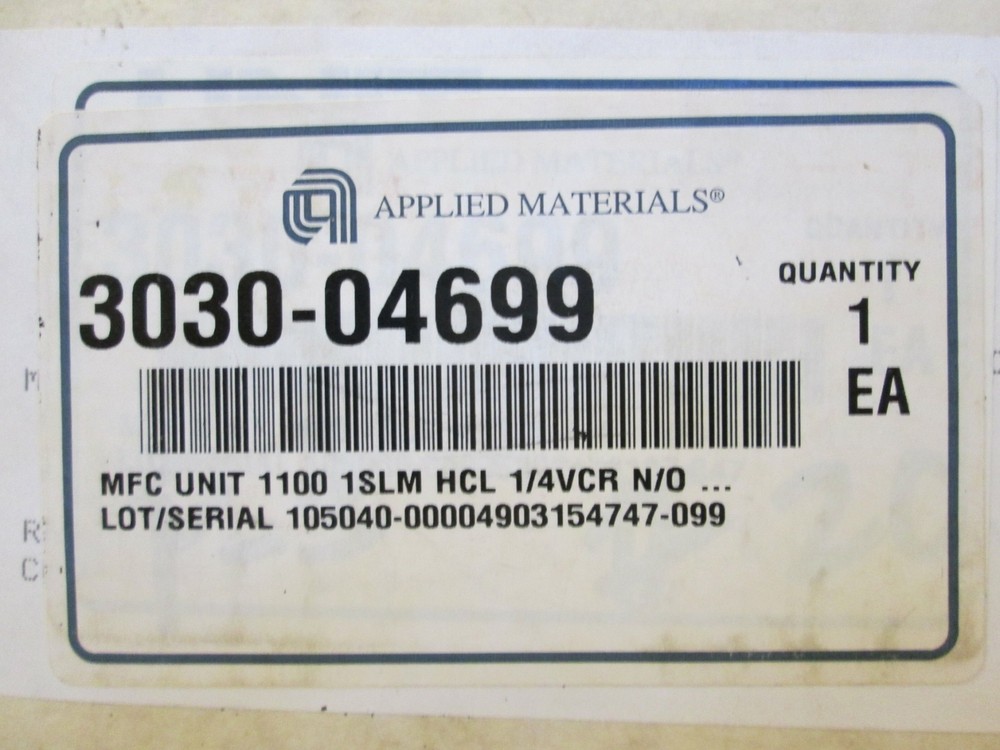 Unit UFC-1100 Mass Flow Controller, HCL, 1 SLM, Refurbished