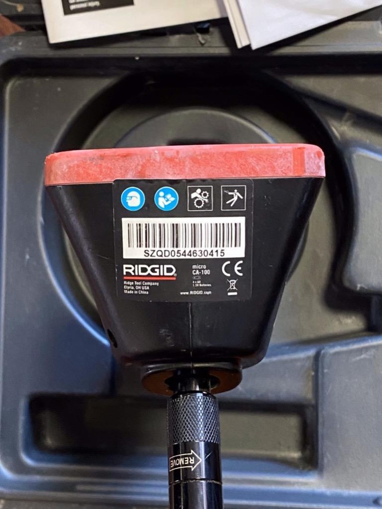 RIDGID MICRO CA-100 INSPECTION CAMERA-USED.