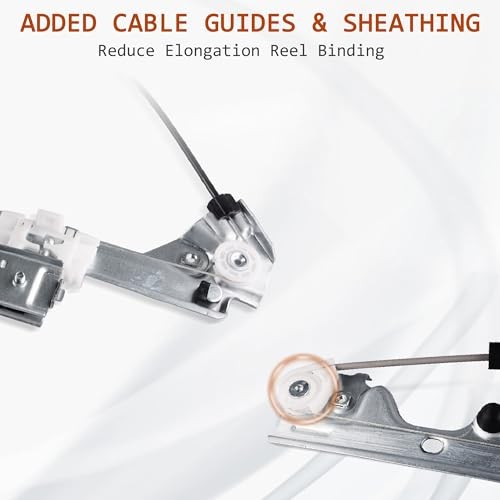 Power Window Regulator with Motor Assembly Compatible Front Left Driver Side