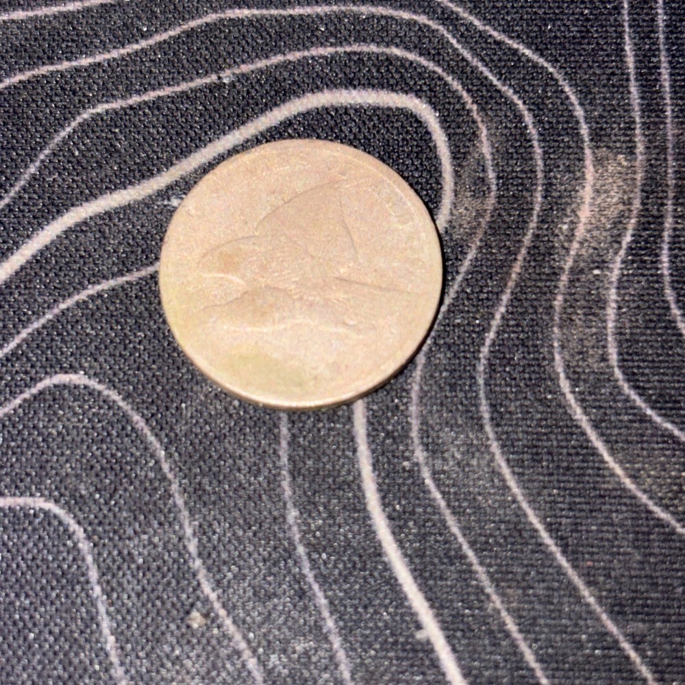 1858 Flying Eagle Cent Penny