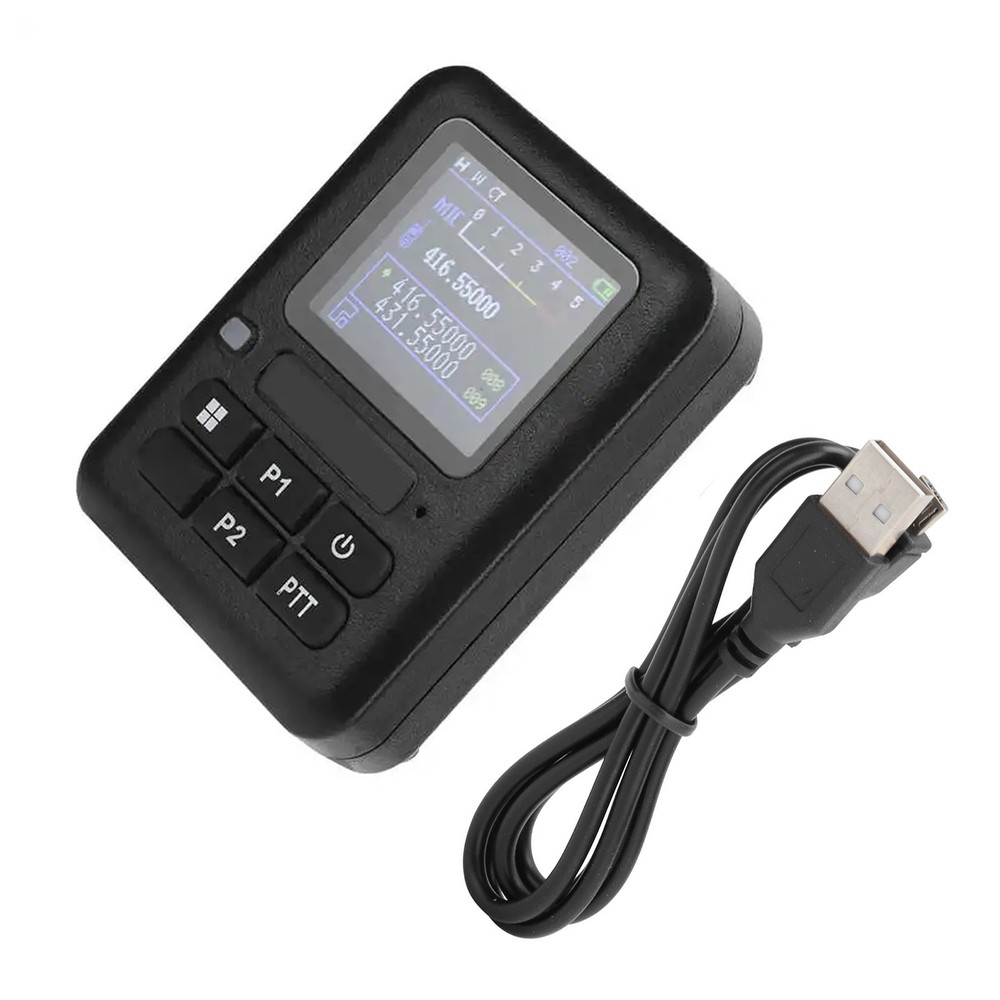 Black Walkie Talkie Frequency Counter Meter Tester Decoder Analog/Mute Counter