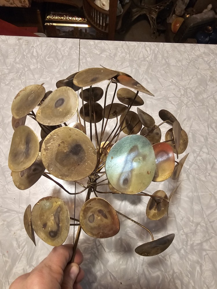 MCM 60-70’s Raindrops Table Tree Sculpture 13"