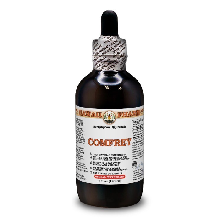 Comfrey (Symphytum Officinale) Dried Leaf Liquid Extract