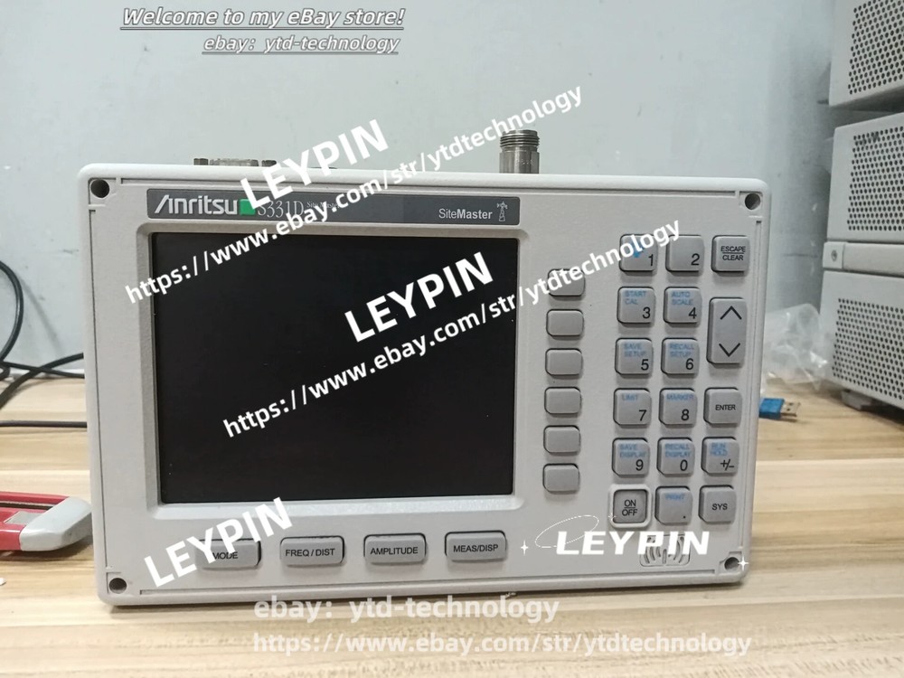 Anritsu S331D Site Master Cable & Antenna Analyzer WITH power adapter.#ytd