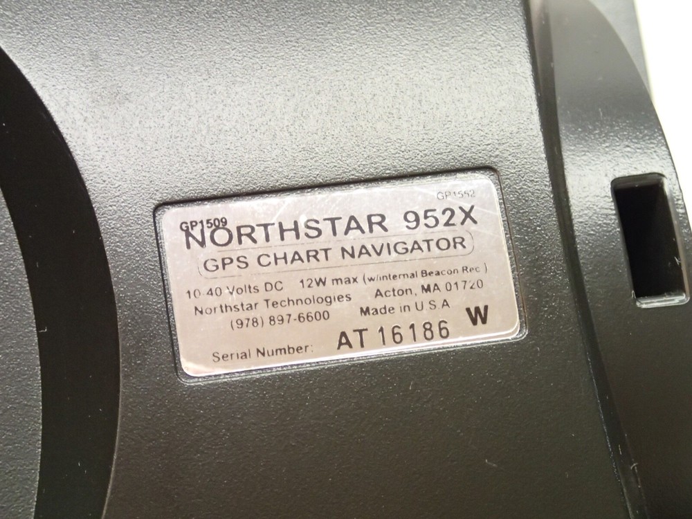 Nothstar 952x GPS Chart Navigator Display Unit Not Working