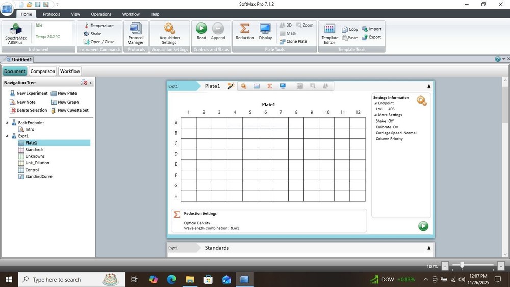 Molecular Devices SpectraMax ABS Plus Microplate Reader with Warranty SEE VIDEO