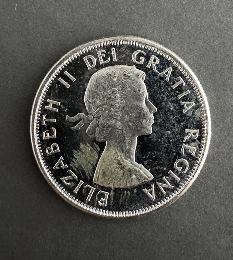 Canada Silver Half Dollar 1964 Lot C98b
