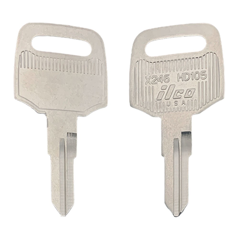 HD105 / X246 Key Blank Nickel
