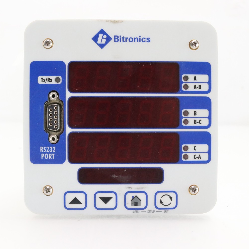 Bitronics M870D Display Unit, Remote / Local Measured or Calculated Parameters