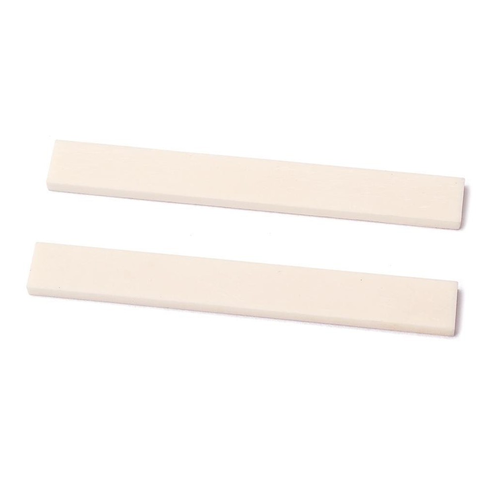 2 Pieces Unfinished Saddle 100 * 10 * 3mm for DIY