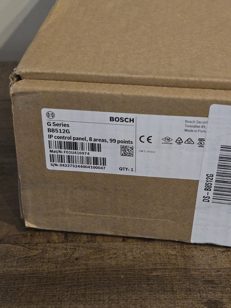 Bosch B8512G Security System Control Panel - NEW