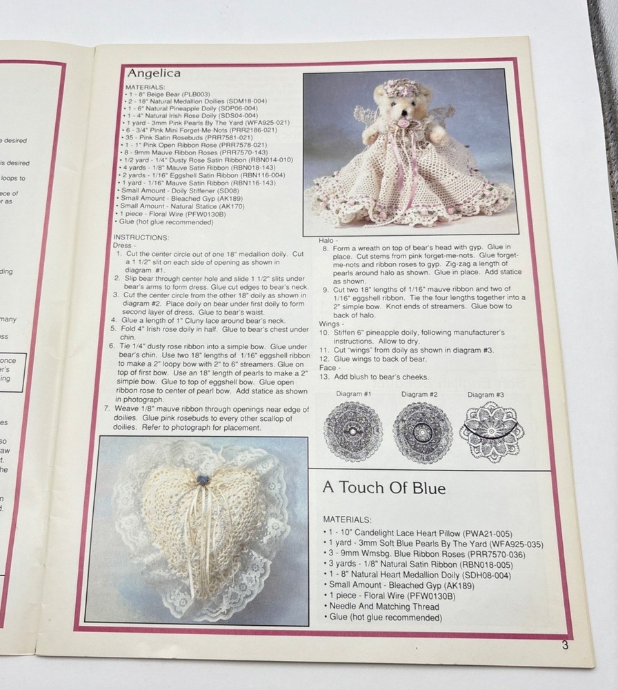 Romantic Expressions Booklet Creative Crafting BKW111 50 Elegant Accent Patterns