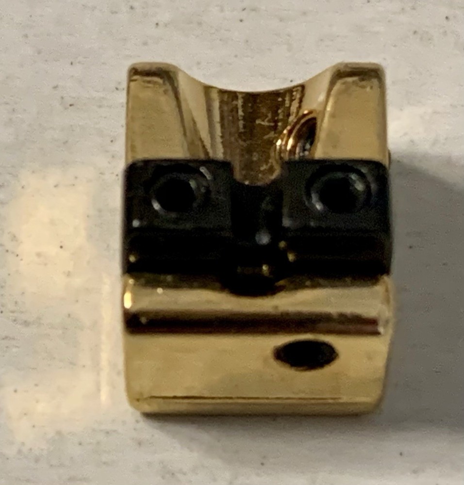 Schecter Bass Guitar Modern Quick Release Bridge Original Gold String Saddle